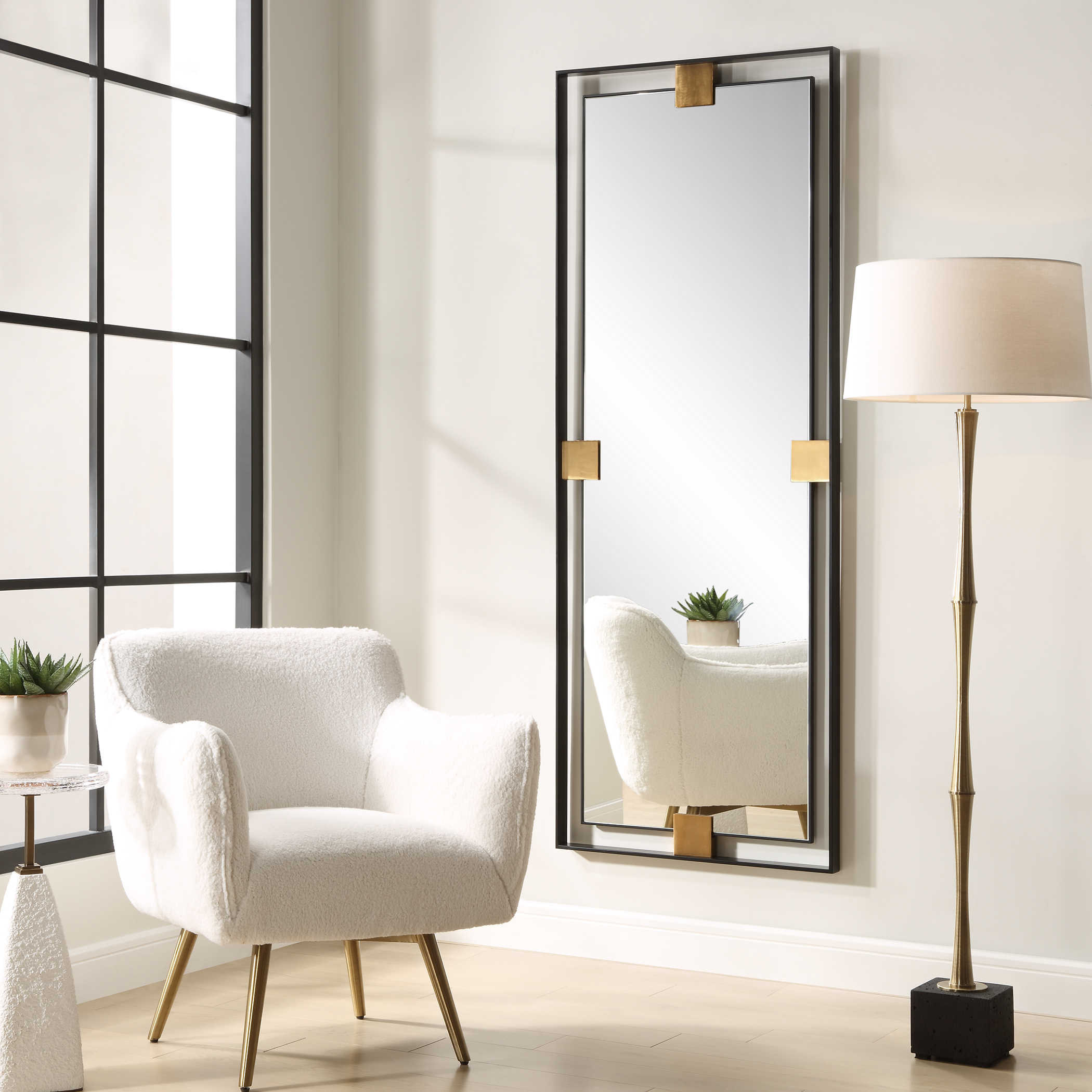 CORNERSTONE MIRROR,  77"H