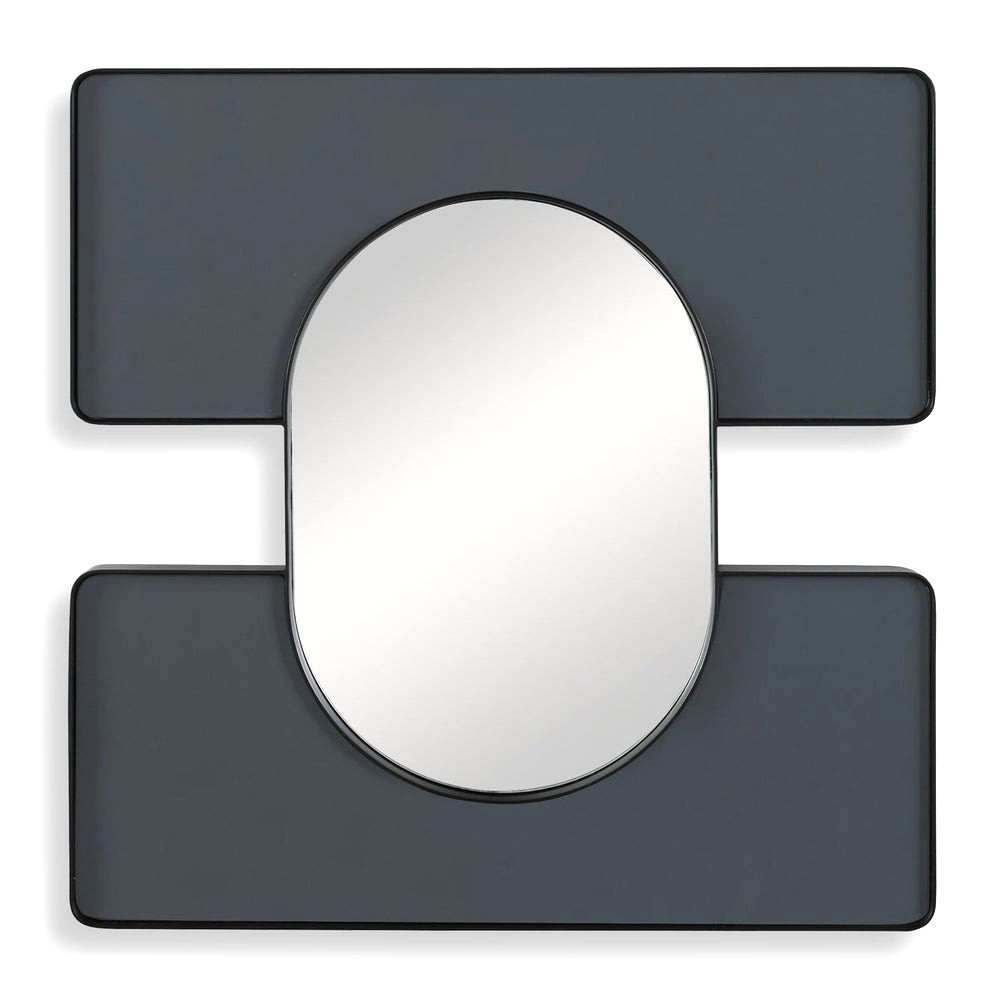 EMBRACE SQUARE MIRROR - 24" x 24" SMOKE