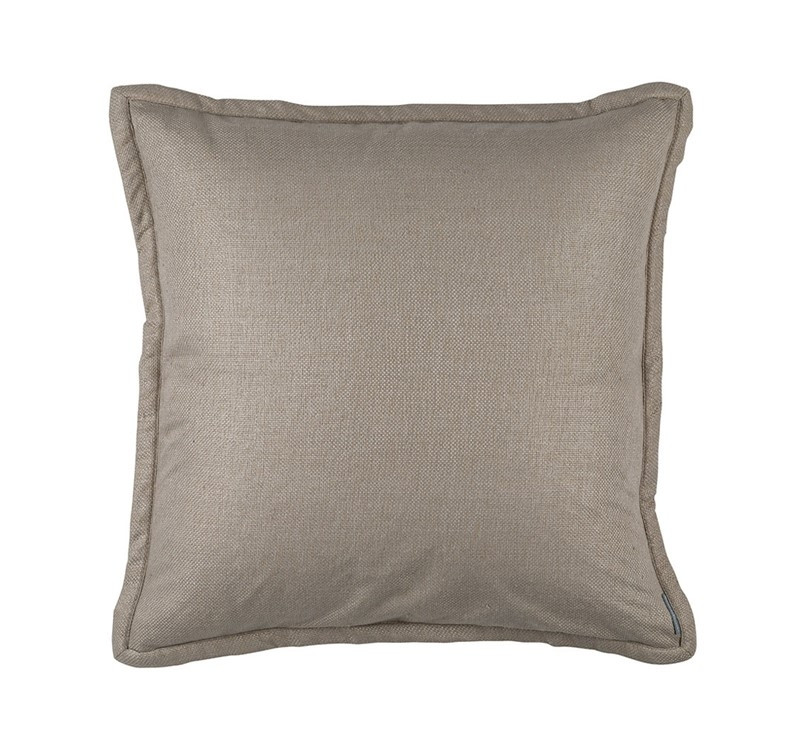 LAURIE EURO PILLOW - SOLID STONE BASKETWEAVE 26X26