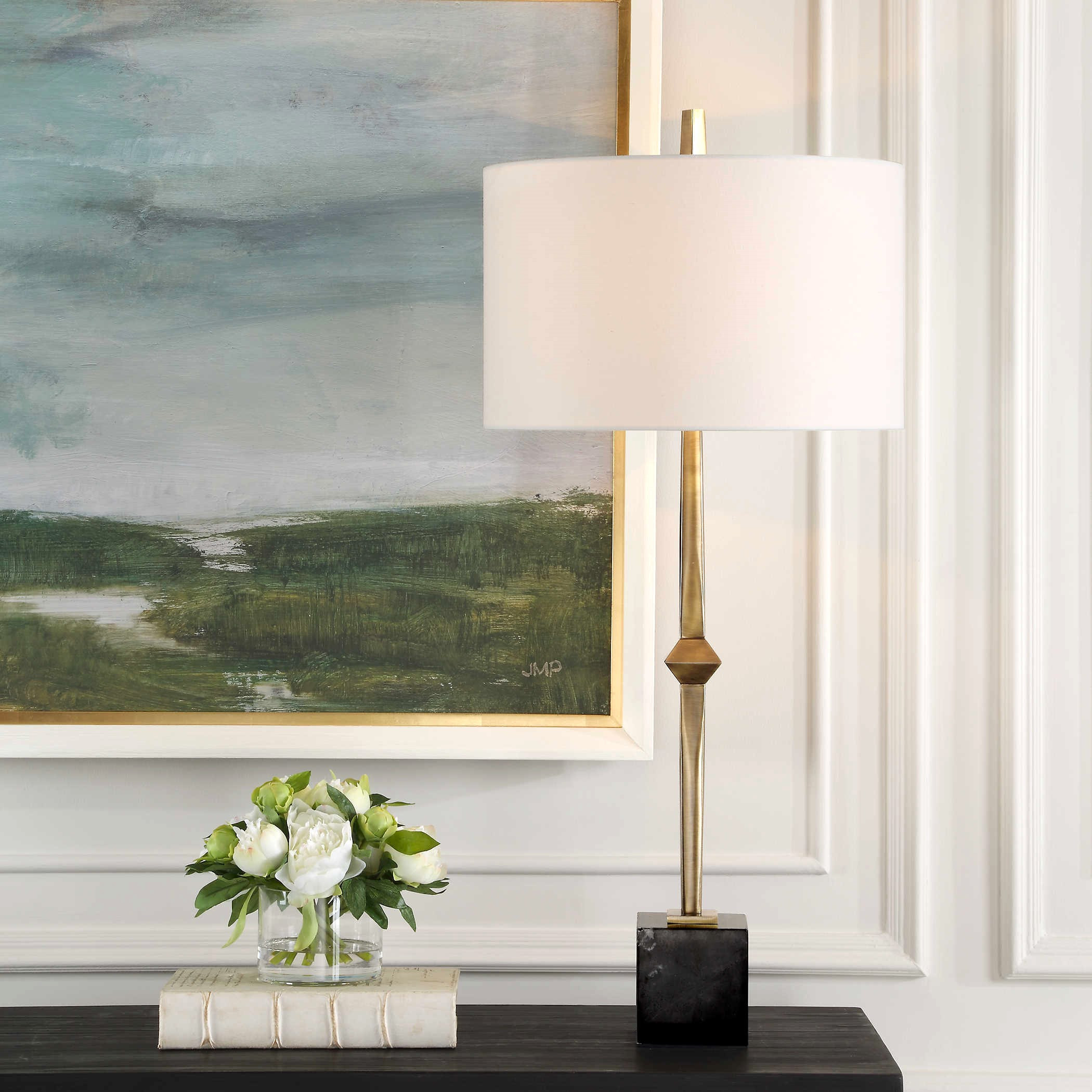 SURANNE TABLE LAMP, 35"H