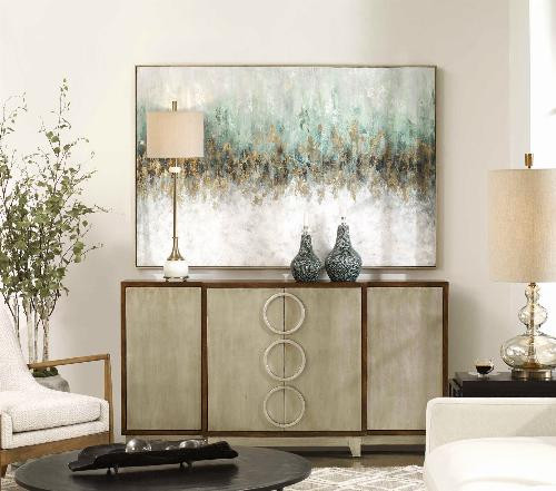 DIVIDE HAND-PAINTED CANVAS