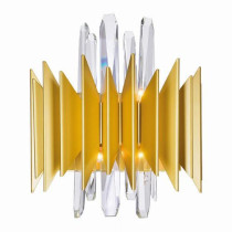 Cityscape 5 Light 13in Satin Gold Wall Sconce