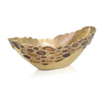 Adorned Brass Bowl
