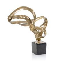 Brass Torcer Sculpture