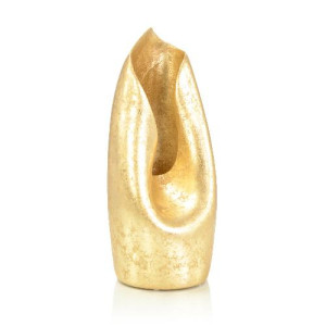Gold Tessuto Vase