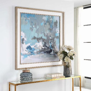 MISTY MOONLIGHT FRAMED PRINT