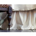BATTERSEA GATHERED BED SKIRT / IVORY S&S 3/22X86