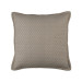 LAURIE 1" DIAMOND QUILTED EURO PILLOW - STONE BASKETWEAVE 26X26