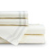 Soho King 300TC Ivory/Oyster Luxury Bedding Sheet Set. 