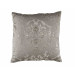 MOROCCO SQ. PILLOW / TAUPE S&S / FAWN VELVET 24X24 